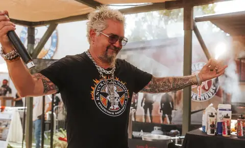 Guy Fieri’s On-Set Injury Halts Production of Flavortown Food Fight