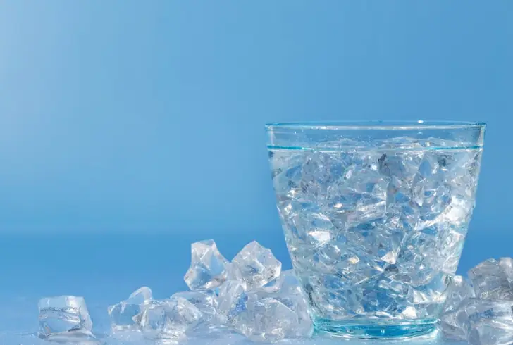 The ice hack weight loss includes drinking lots of ice water and adding chilled ingredients to meals